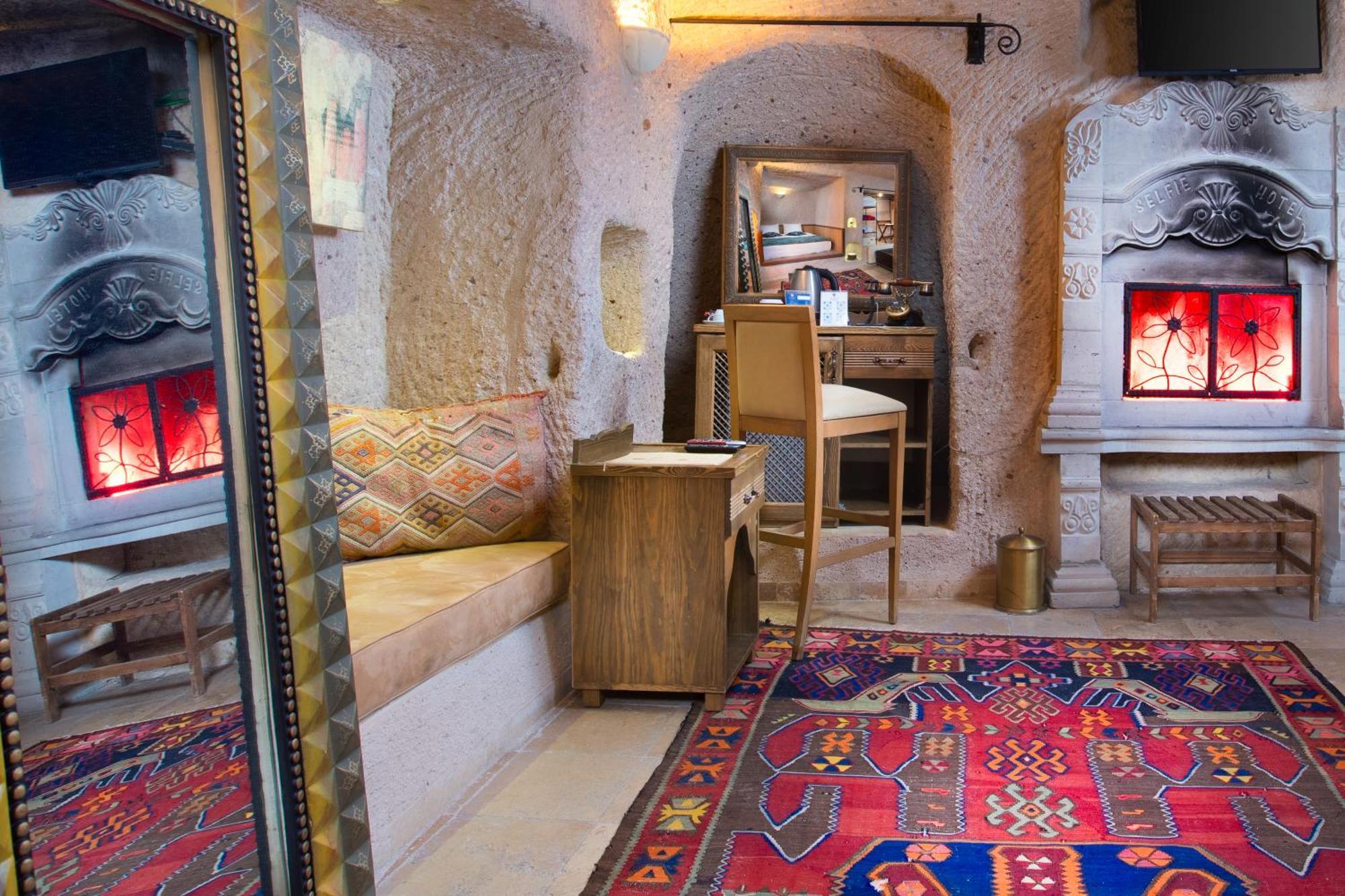Cappadocia Fairy Chimneys Selfie Cave Hotels - Special Class ウチヒサール エクステリア 写真