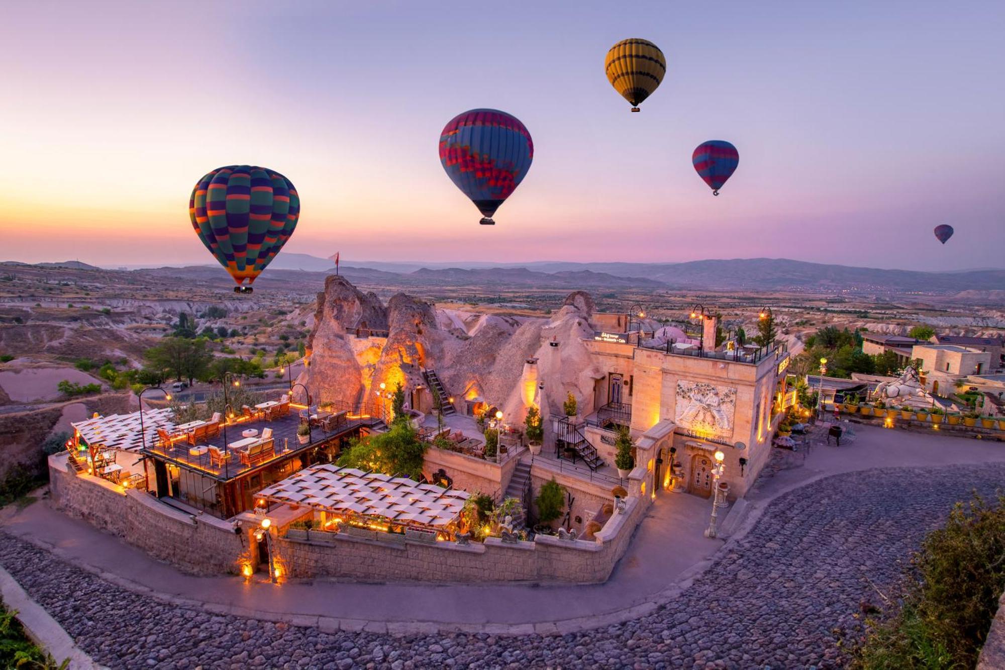 Cappadocia Fairy Chimneys Selfie Cave Hotels - Special Class ウチヒサール エクステリア 写真