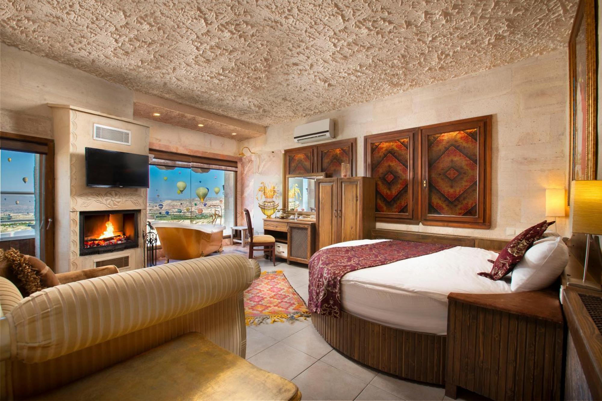 Cappadocia Fairy Chimneys Selfie Cave Hotels - Special Class ウチヒサール エクステリア 写真