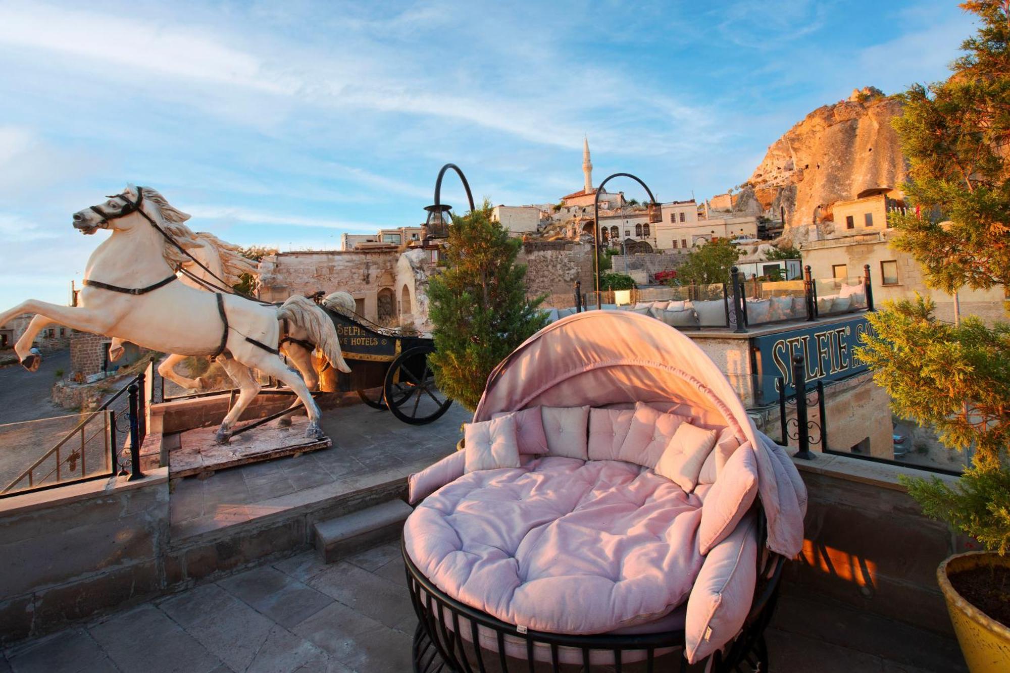 Cappadocia Fairy Chimneys Selfie Cave Hotels - Special Class ウチヒサール エクステリア 写真